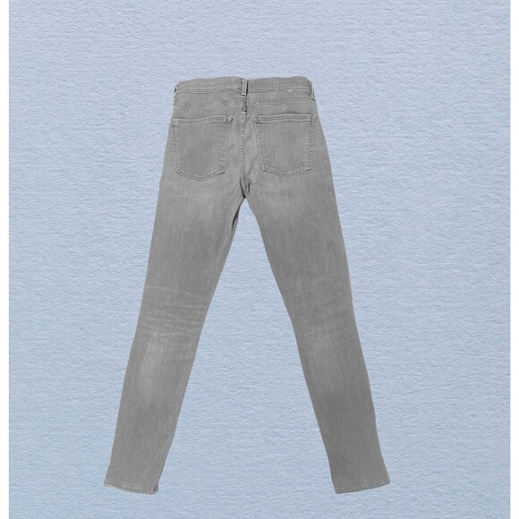 Agolde Womens Jeans 26 X 29 Gray Sophie High Rise Skinny Denim Pants Fame Casual - Picture 2 of 11